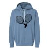 Unisex Garment-Dyed Lightweight Fleece Hooded Sweatshirt Thumbnail