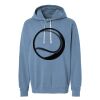 Unisex Garment-Dyed Lightweight Fleece Hooded Sweatshirt Thumbnail