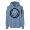 Unisex Garment-Dyed Lightweight Fleece Hooded Sweatshirt Thumbnail