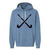 Unisex Garment-Dyed Lightweight Fleece Hooded Sweatshirt Thumbnail