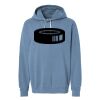 Unisex Garment-Dyed Lightweight Fleece Hooded Sweatshirt Thumbnail