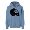 Unisex Garment-Dyed Lightweight Fleece Hooded Sweatshirt Thumbnail
