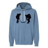 Unisex Garment-Dyed Lightweight Fleece Hooded Sweatshirt Thumbnail