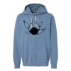 Unisex Garment-Dyed Lightweight Fleece Hooded Sweatshirt Thumbnail