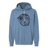 Unisex Garment-Dyed Lightweight Fleece Hooded Sweatshirt Thumbnail