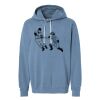 Unisex Garment-Dyed Lightweight Fleece Hooded Sweatshirt Thumbnail