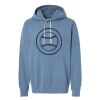 Unisex Garment-Dyed Lightweight Fleece Hooded Sweatshirt Thumbnail