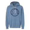 Unisex Garment-Dyed Lightweight Fleece Hooded Sweatshirt Thumbnail