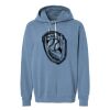Unisex Garment-Dyed Lightweight Fleece Hooded Sweatshirt Thumbnail