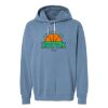 Unisex Garment-Dyed Lightweight Fleece Hooded Sweatshirt Thumbnail
