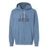 Unisex Garment-Dyed Lightweight Fleece Hooded Sweatshirt Thumbnail