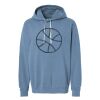 Unisex Garment-Dyed Lightweight Fleece Hooded Sweatshirt Thumbnail