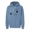 Unisex Garment-Dyed Lightweight Fleece Hooded Sweatshirt Thumbnail