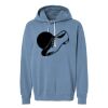 Unisex Garment-Dyed Lightweight Fleece Hooded Sweatshirt Thumbnail