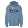 Unisex Garment-Dyed Lightweight Fleece Hooded Sweatshirt Thumbnail