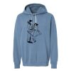 Unisex Garment-Dyed Lightweight Fleece Hooded Sweatshirt Thumbnail