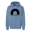 Unisex Garment-Dyed Lightweight Fleece Hooded Sweatshirt Thumbnail