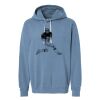 Unisex Garment-Dyed Lightweight Fleece Hooded Sweatshirt Thumbnail