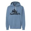 Unisex Garment-Dyed Lightweight Fleece Hooded Sweatshirt Thumbnail