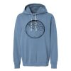 Unisex Garment-Dyed Lightweight Fleece Hooded Sweatshirt Thumbnail