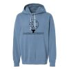 Unisex Garment-Dyed Lightweight Fleece Hooded Sweatshirt Thumbnail