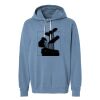 Unisex Garment-Dyed Lightweight Fleece Hooded Sweatshirt Thumbnail