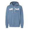 Unisex Garment-Dyed Lightweight Fleece Hooded Sweatshirt Thumbnail