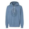Unisex Garment-Dyed Lightweight Fleece Hooded Sweatshirt Thumbnail