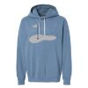 Unisex Garment-Dyed Lightweight Fleece Hooded Sweatshirt Thumbnail