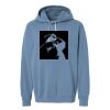 Unisex Garment-Dyed Lightweight Fleece Hooded Sweatshirt Thumbnail