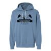 Unisex Garment-Dyed Lightweight Fleece Hooded Sweatshirt Thumbnail