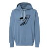 Unisex Garment-Dyed Lightweight Fleece Hooded Sweatshirt Thumbnail