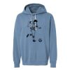 Unisex Garment-Dyed Lightweight Fleece Hooded Sweatshirt Thumbnail