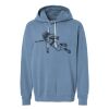 Unisex Garment-Dyed Lightweight Fleece Hooded Sweatshirt Thumbnail