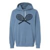 Unisex Garment-Dyed Lightweight Fleece Hooded Sweatshirt Thumbnail
