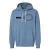 Unisex Garment-Dyed Lightweight Fleece Hooded Sweatshirt Thumbnail