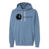 Unisex Garment-Dyed Lightweight Fleece Hooded Sweatshirt Thumbnail