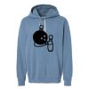 Unisex Garment-Dyed Lightweight Fleece Hooded Sweatshirt Thumbnail