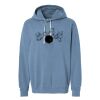 Unisex Garment-Dyed Lightweight Fleece Hooded Sweatshirt Thumbnail