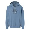 Unisex Garment-Dyed Lightweight Fleece Hooded Sweatshirt Thumbnail