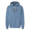 Unisex Garment-Dyed Lightweight Fleece Hooded Sweatshirt Thumbnail