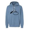 Unisex Garment-Dyed Lightweight Fleece Hooded Sweatshirt Thumbnail