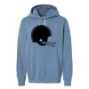 Unisex Garment-Dyed Lightweight Fleece Hooded Sweatshirt Thumbnail