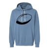 Unisex Garment-Dyed Lightweight Fleece Hooded Sweatshirt Thumbnail