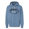 Unisex Garment-Dyed Lightweight Fleece Hooded Sweatshirt Thumbnail