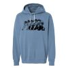 Unisex Garment-Dyed Lightweight Fleece Hooded Sweatshirt Thumbnail