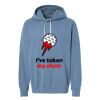 Unisex Garment-Dyed Lightweight Fleece Hooded Sweatshirt Thumbnail