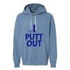 Unisex Garment-Dyed Lightweight Fleece Hooded Sweatshirt Thumbnail
