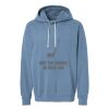 Unisex Garment-Dyed Lightweight Fleece Hooded Sweatshirt Thumbnail
