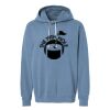 Unisex Garment-Dyed Lightweight Fleece Hooded Sweatshirt Thumbnail